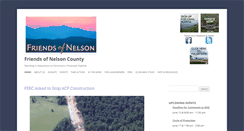 Desktop Screenshot of friendsofnelson.com