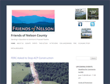 Tablet Screenshot of friendsofnelson.com
